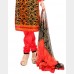 Neela’s classic Kameez and shalwar in Linen fabric with soft Georgette Dupatta